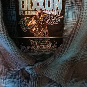 True blue and brown Dixxon Flannel